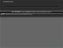 Tablet Screenshot of newbal.com